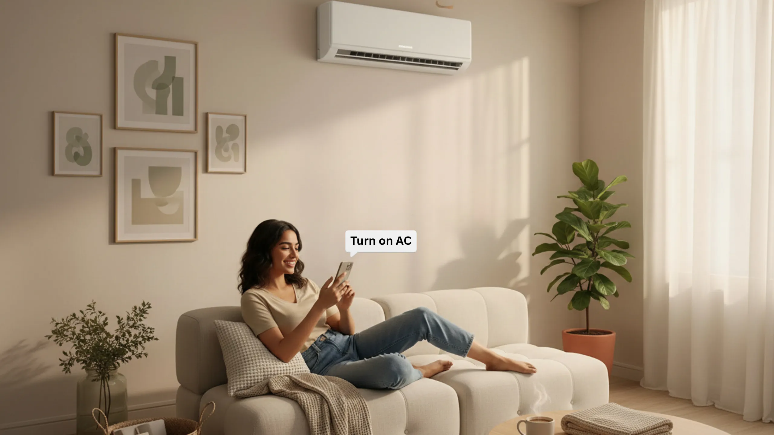 Home Automation — Turn on AC